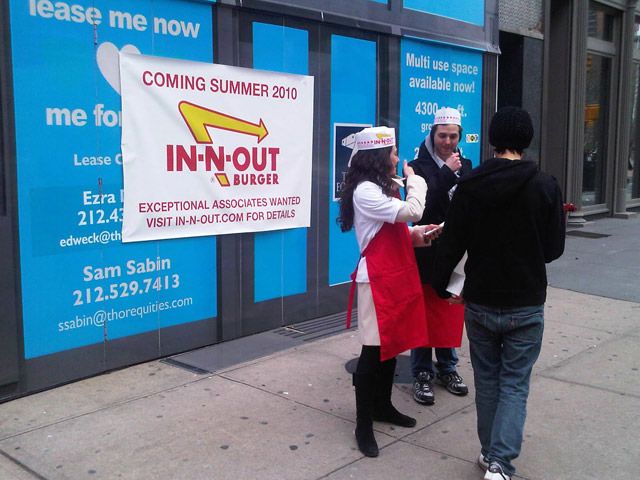 Best Gag, hands down: In-N-Out burger is coming to NYC! 